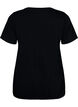 Bomulds t-shirt med folieprint, Black W. Love, Packshot image number 1