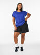 L&oslash;s tr&aelig;nings t-shirt med korte &aelig;rmer, Lilla, Model image number 1