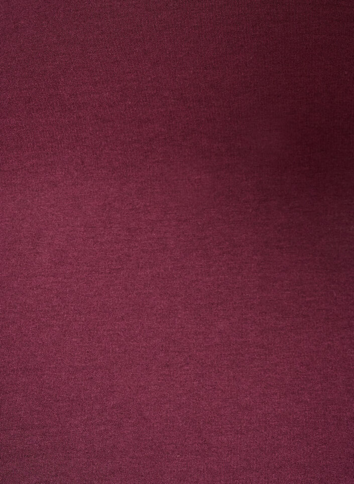 Kort&aelig;rmet t-shirt i bomuldsblanding, R&oslash;d, Packshot image number 2