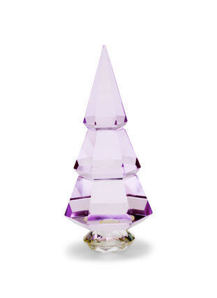 Juletræ i krystalglas, Purple, Packshot image number 0