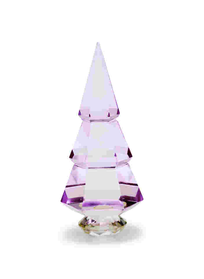 Juletræ i krystalglas, Purple, Packshot image number 0