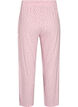 Pyjamabukser i &oslash;kologisk bomuld med hulm&oslash;nster, Lyser&oslash;d, Packshot image number 1