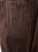 L&oslash;se bukser i velour, Brun, Packshot image number 2