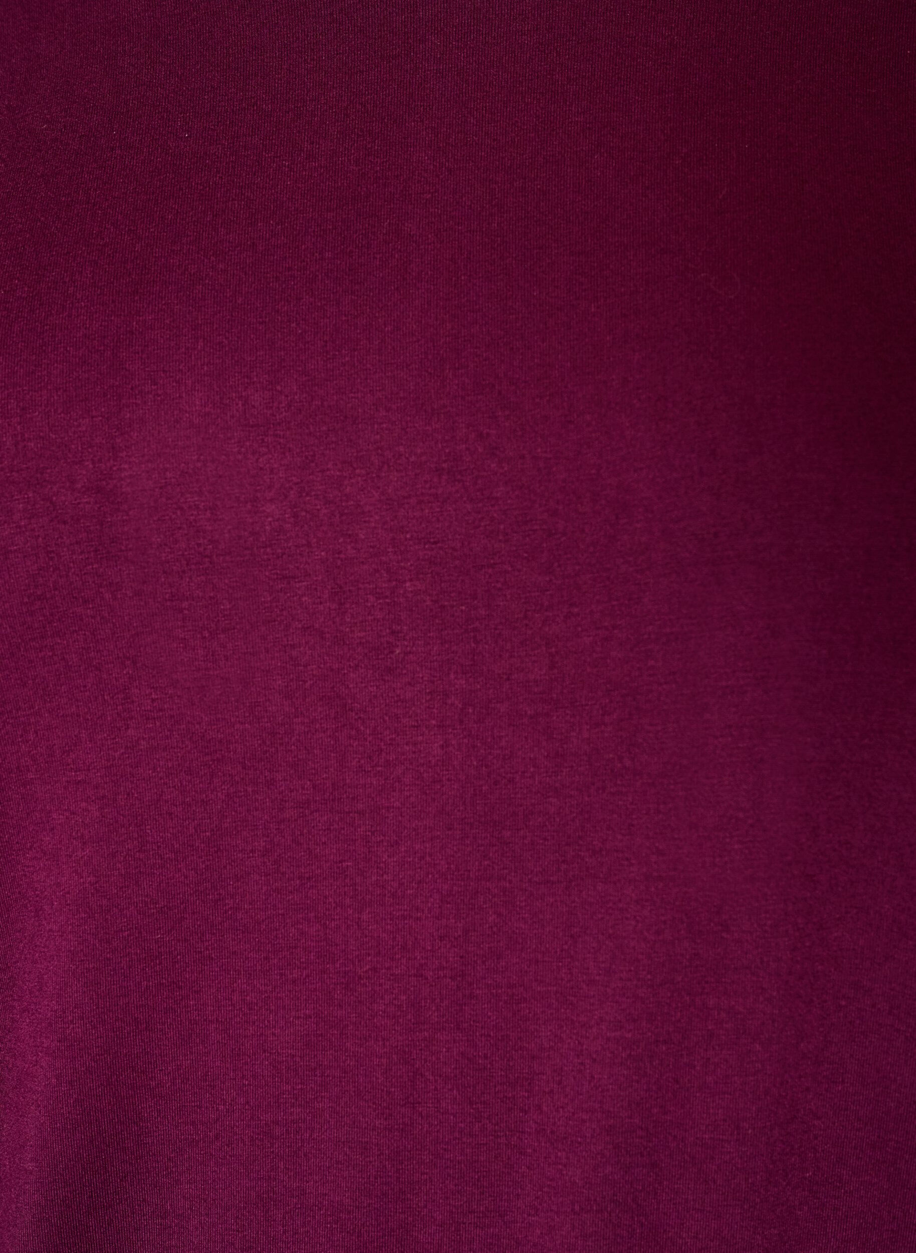 ZizziJerseybluse med albuelange &aelig;rmer og balloneffekt, Lilla, Packshot image number 2