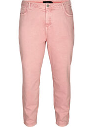 Mom fit Mille jeans i bomuld, Rose Smoke