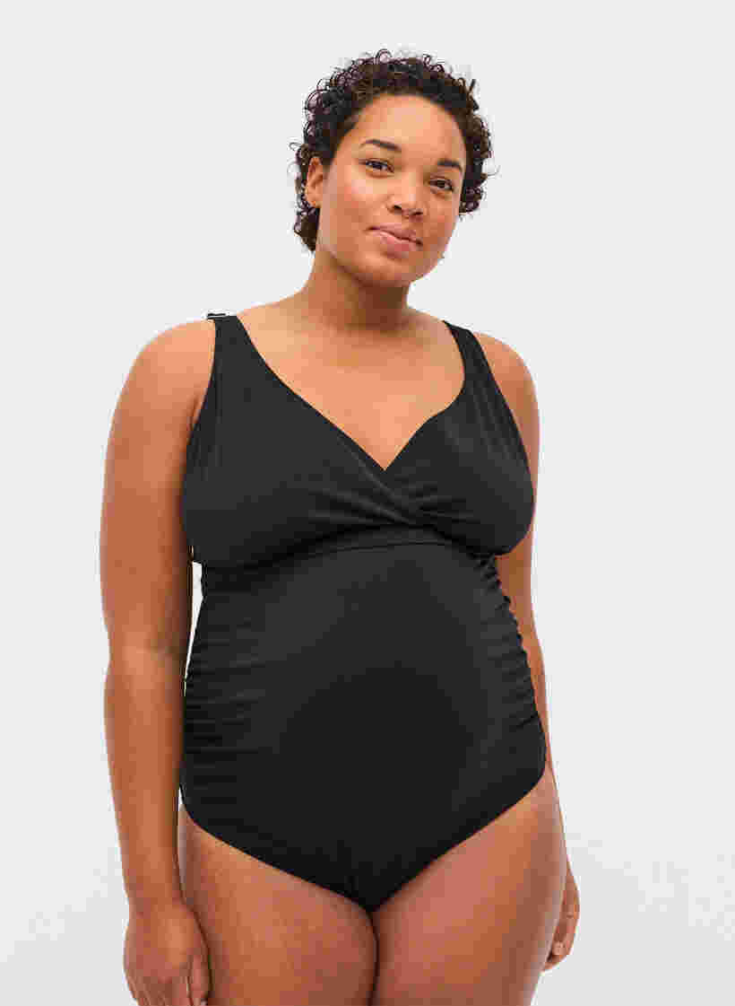 Graviditets badedragt, Black, Model