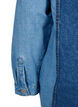 Colorblock denim jakke , Light Blue Denim, Packshot image number 4