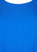 Kortærmet bluse i viskose med bindebånd, Princess Blue, Packshot image number 2