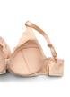 Vatteret blonde bh med b&oslash;jle, Beige, Packshot image number 3