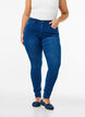 Super slim Amy jeans med h&oslash;j talje, Blue Denim, Model image number 2