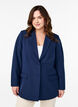 Klassisk blazer med knaplukning, Bl&aring;, Model image number 0