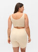 Light shapewear shorts med h&oslash;j talje, Beige, Model image number 1