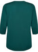 Tr&aelig;ningsbluse med 3/4 &aelig;rmer, Gr&oslash;n, Packshot image number 1