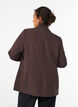 Klassisk blazer med knaplukning, Brun, Model image number 2