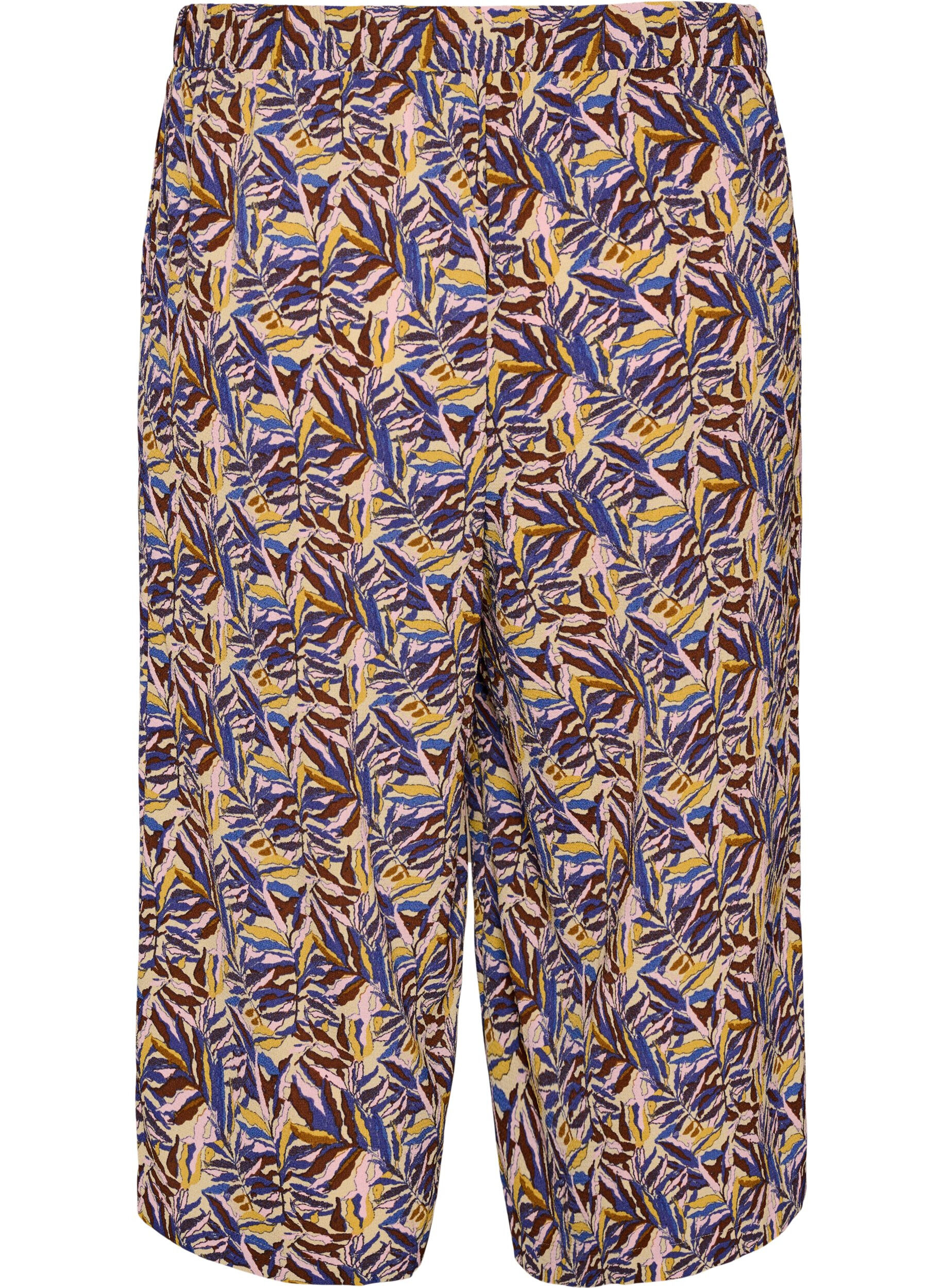 ZizziCulottebukser med print, Beige, Packshot image number 1