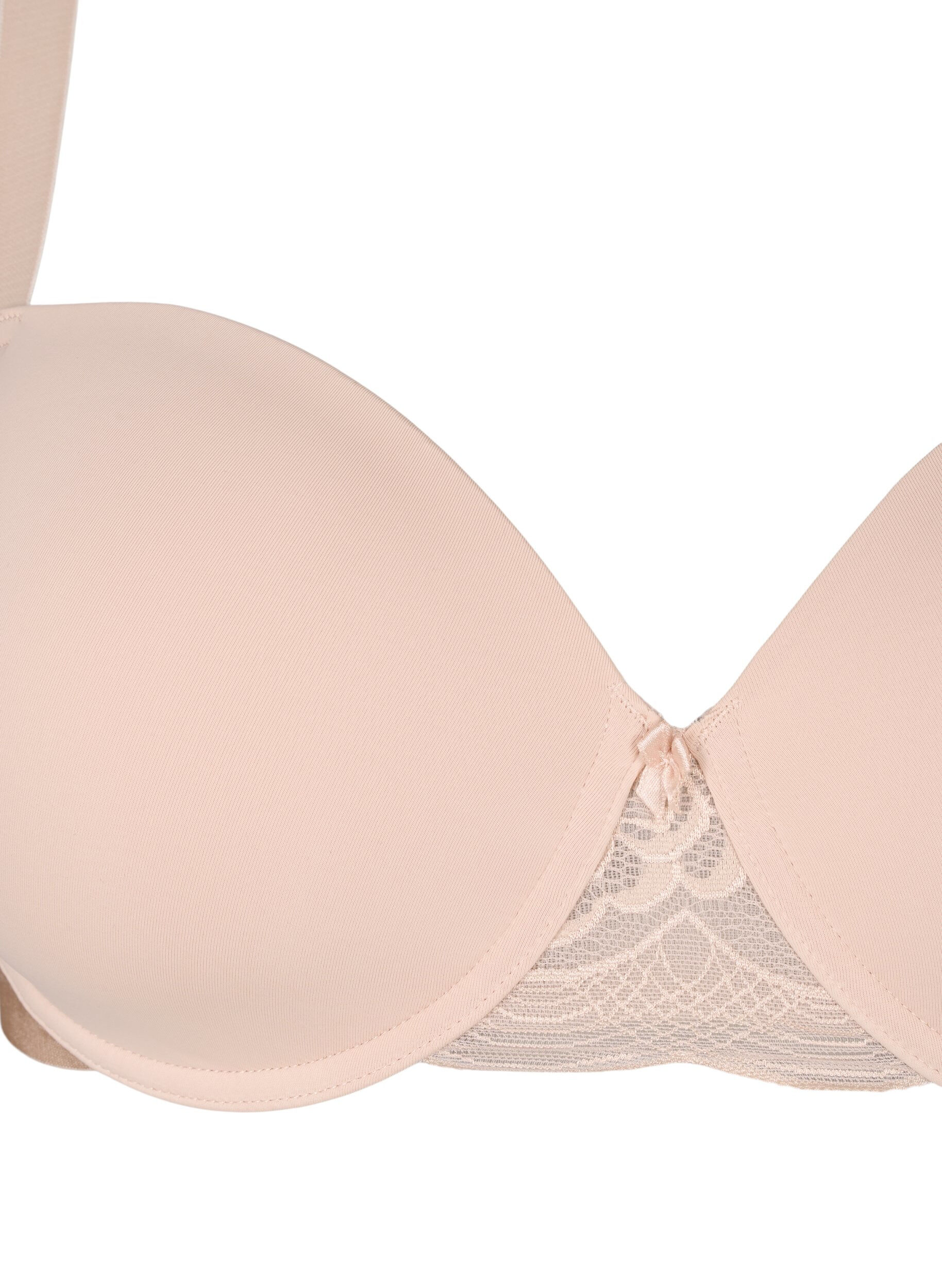 ZizziFormst&oslash;bt bh med mesh , Beige, Packshot image number 2