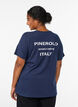 T-shirt med motiv, Bl&aring;, Model image number 2