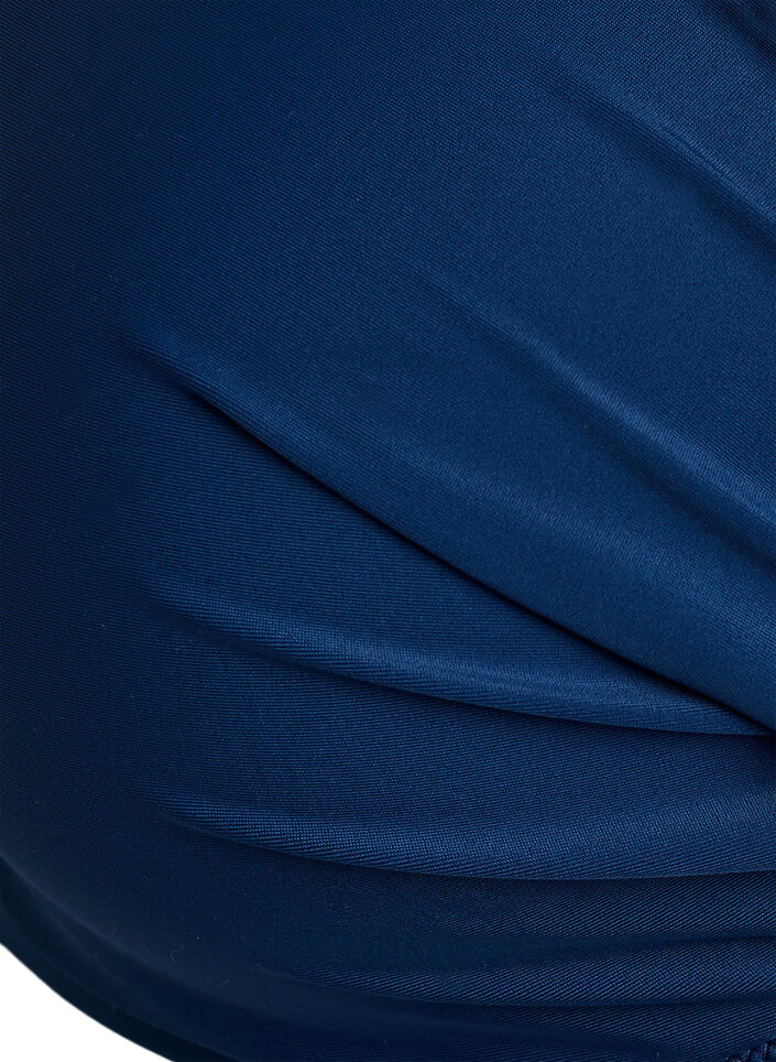 Bikini bh med b&oslash;jle og drapering, Bl&aring;, Packshot image number 2