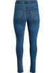 Amy jeans med h&oslash;j talje og super slim fit, Bl&aring;, Packshot image number 1