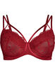 Full cover-bh med blonde og dobbelte stropper, Sort, Packshot image number 0