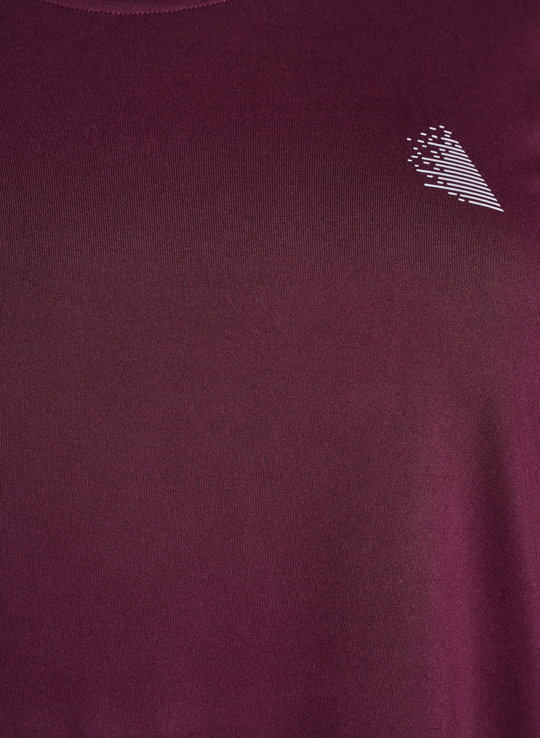 ZizziTr&aelig;ningsbluse med 3/4 &aelig;rmer, R&oslash;d, Packshot image number 2