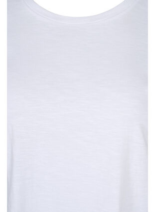 2-pak basis t-shirt i bomuld, Black/B White, Packshot image number 3