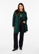 Lang blazer med lommer, Gr&oslash;n, Model image number 1