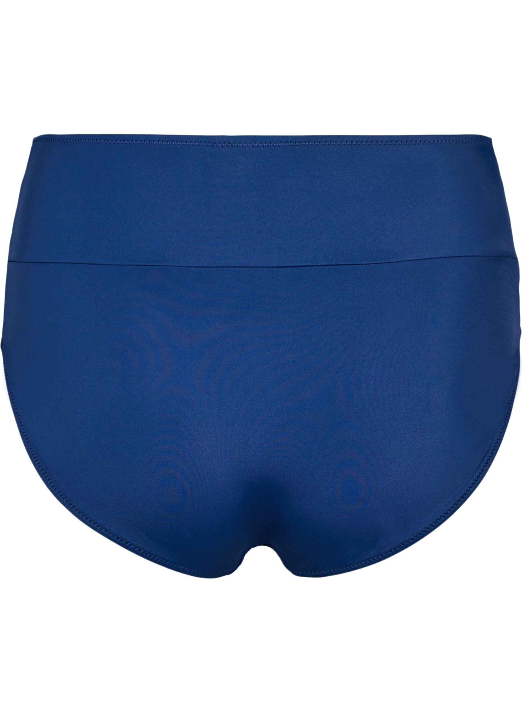 ZizziBikini trusse med wrapdetalje, Bl&aring;, Packshot image number 1