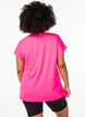 Ensfarvet tr&aelig;nings t-shirt, Lyser&oslash;d, Model image number 2