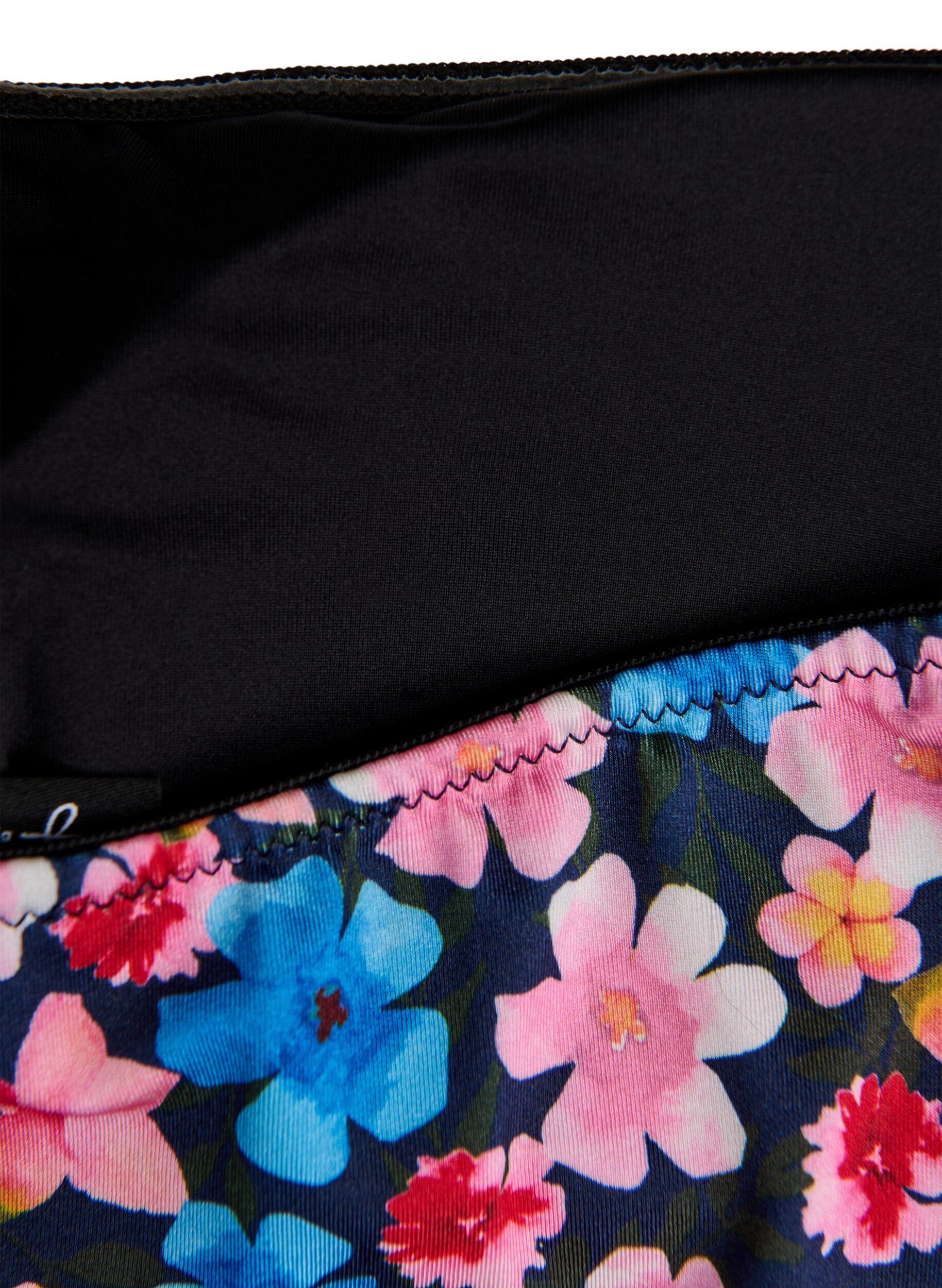 Zizzi Leopard bandeau-bikinitop, Lyser&oslash;d, Packshot image number 3