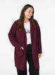 Lang blazer med lommer, R&oslash;d, Model image number 0
