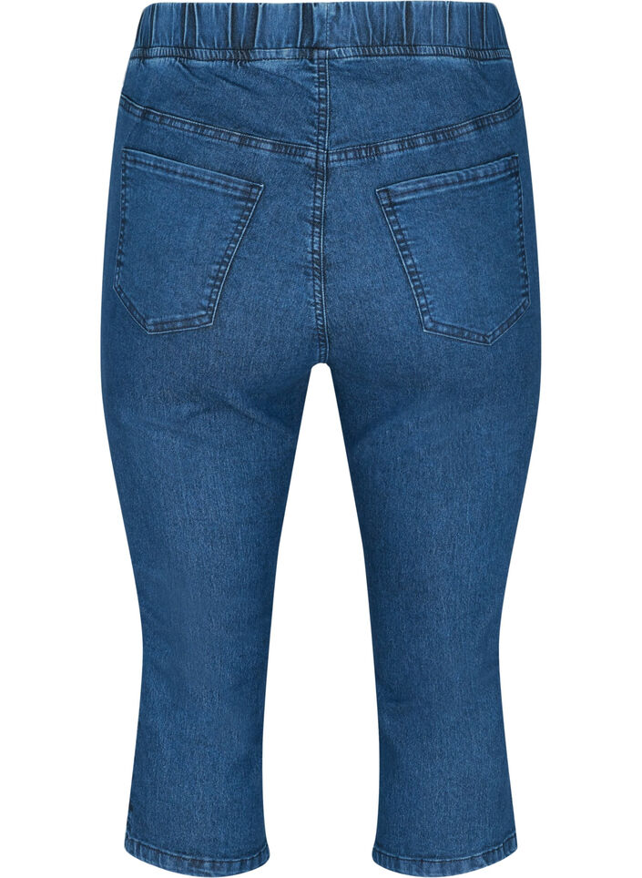 Knickers i bomuldsmix, Dark blue denim, Packshot image number 1