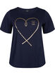 FLASH - T-shirt med motiv, Navy Blazer, Packshot image number 0