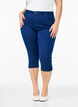 H&oslash;jtaljede Amy capri jeans med super slim fit, Bl&aring;, Packshot image number 2