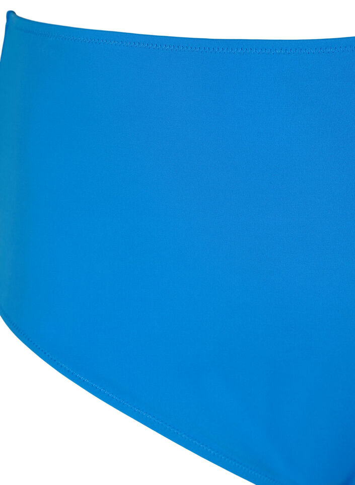 Bikini trusse med høj talje, Blå, Packshot image number 2