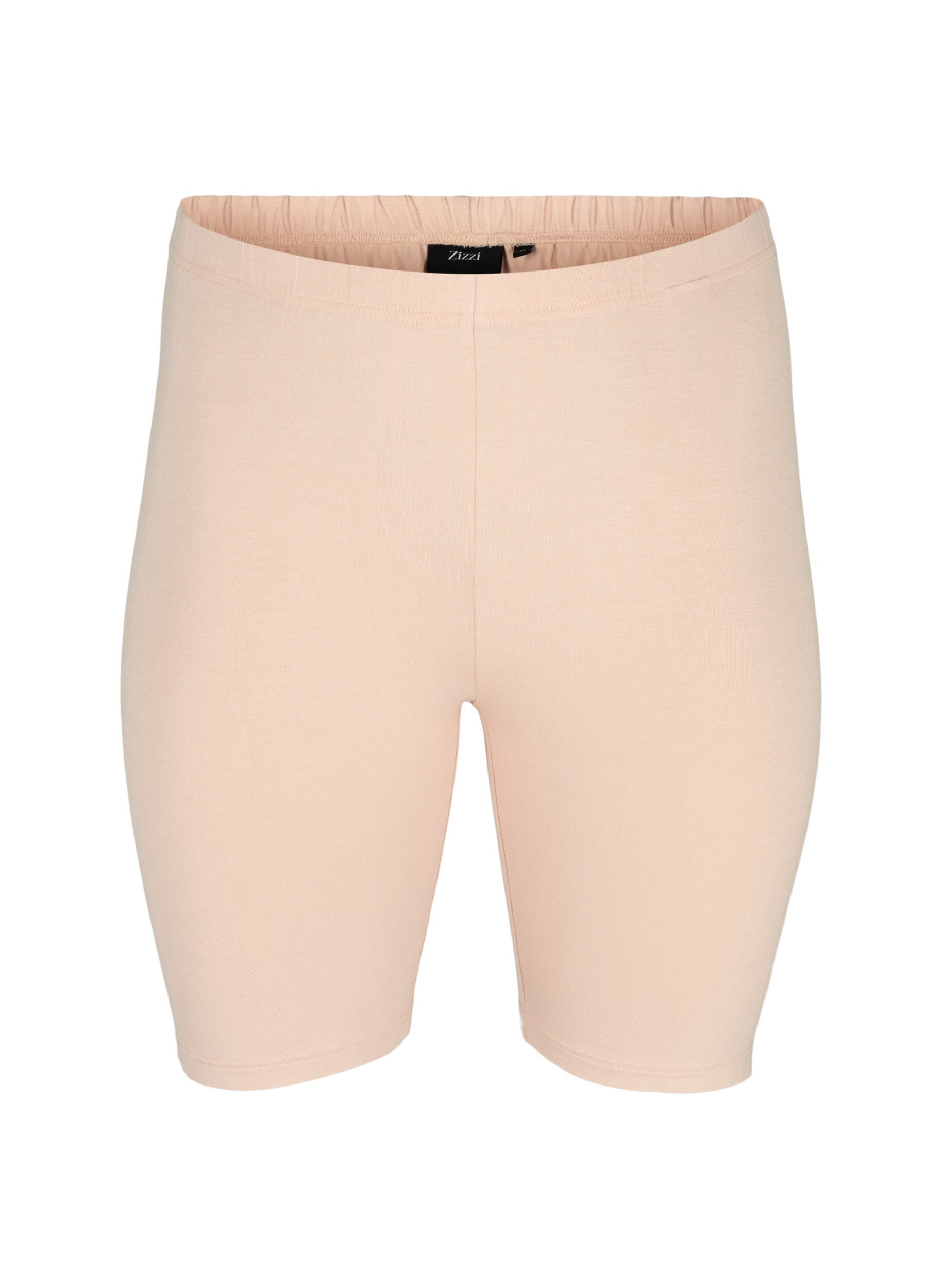 Ensfarvede basis cykelshorts