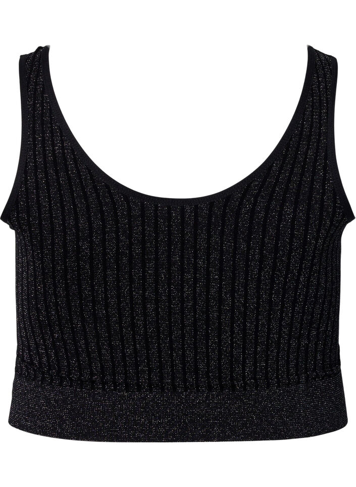 Seamless bh med glimmer, Black w. Lurex, Packshot image number 1