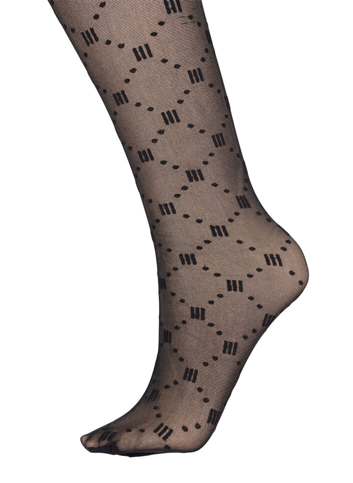Dear Denier Strømpebukser - Erika Nylon Strømper 50 Denier i Sort main image 1