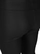 Coatede leggings i viskosemix, Black, Packshot image number 3