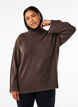 Strikbluse med rullekrave, Bracken Mel., Model image number 0