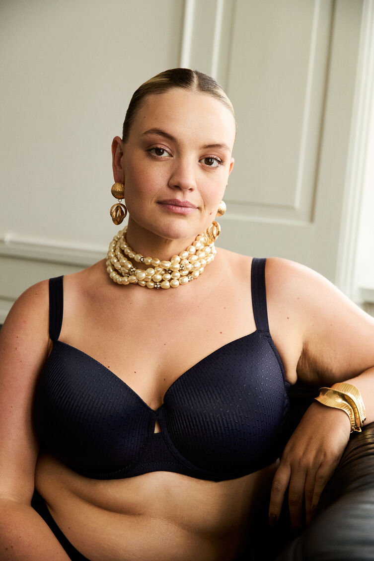 Bøjle bh med mønster, , Model