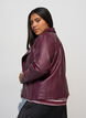 Bikerjakke i imiteret l&aelig;der , R&oslash;d, Model image number 2