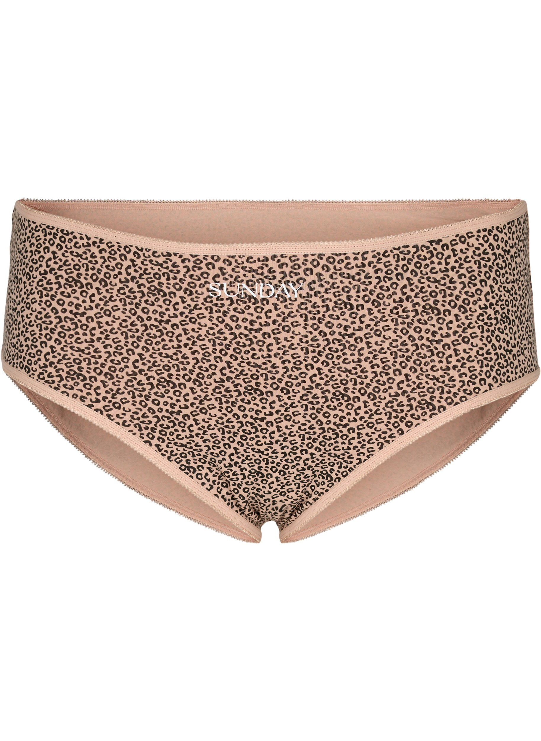 Zizzi 7-pak trusse med regul&aelig;r talje, Blue Multi Pack , Packshot image number 2