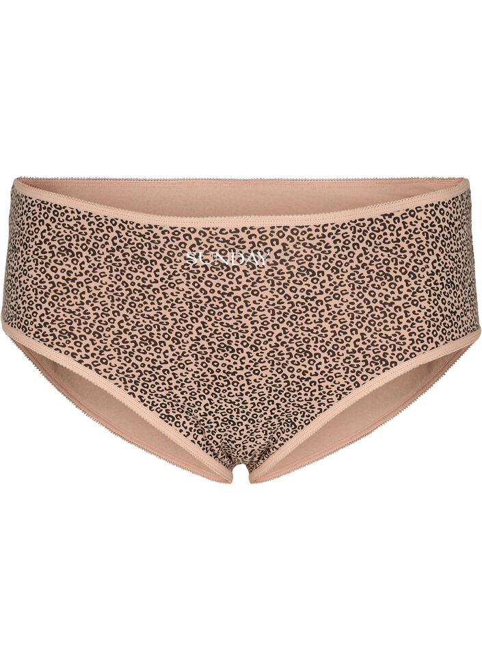 7-pak trusse med regul&aelig;r talje, Blue Multi Pack , Packshot image number 2