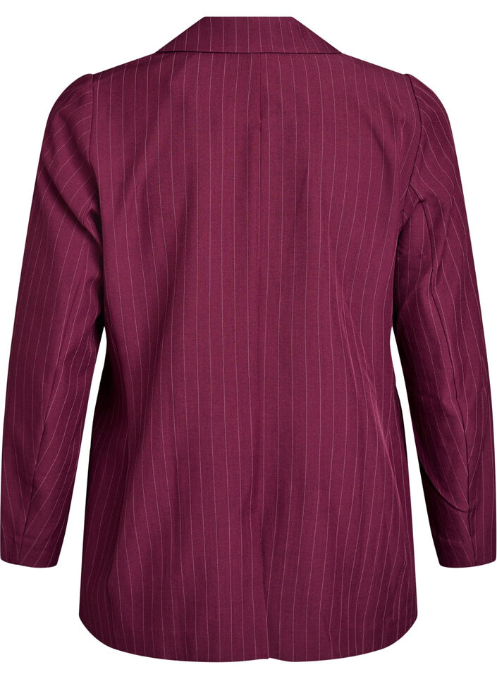 FLASH - Blazer med lommer og slids, Rød, Packshot image number 1