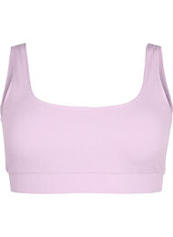 Bikini top med crepe struktur, Orchid Bouquet