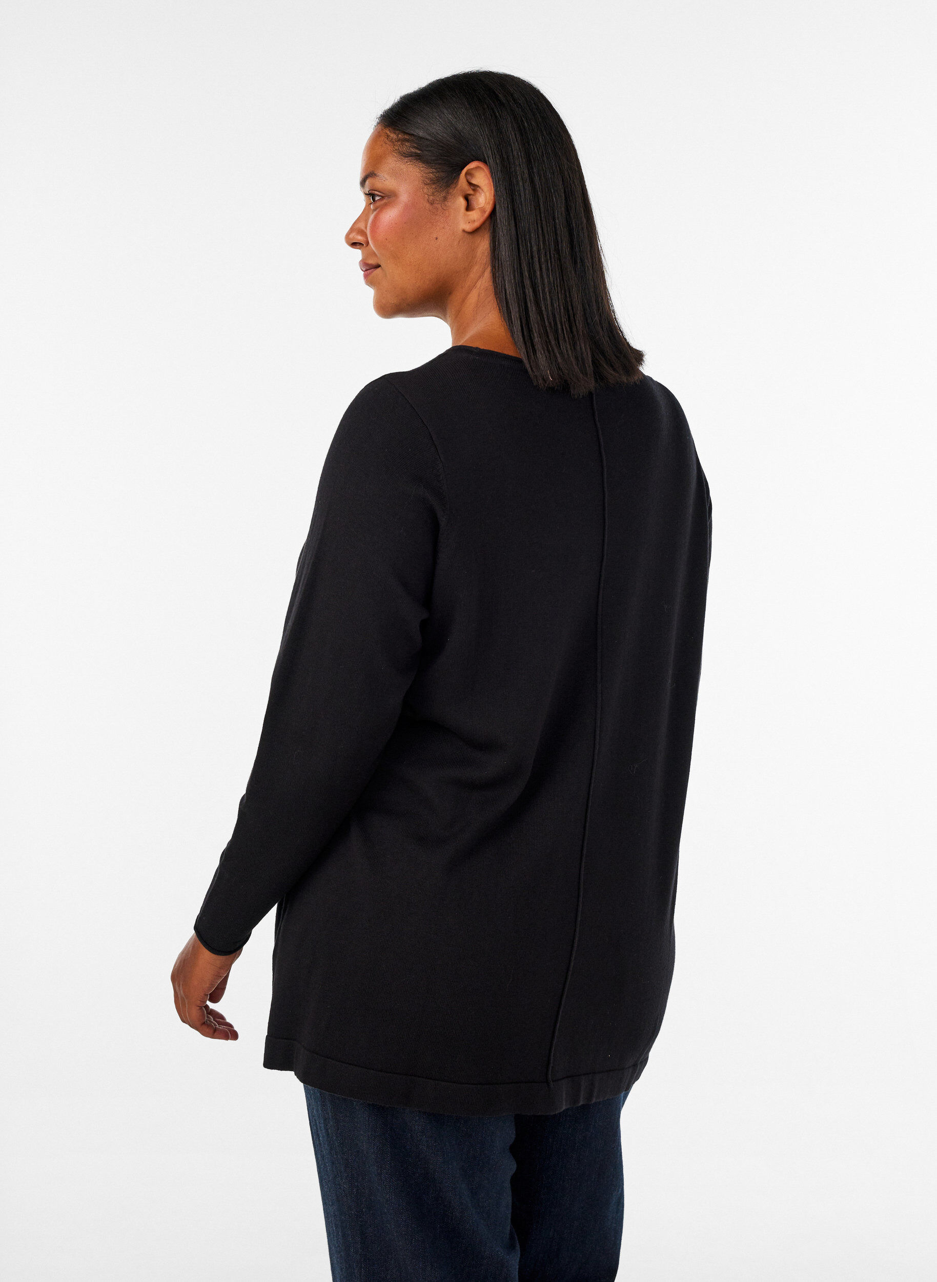 ZizziLetv&aelig;gts jakke med lommer og aftagelig h&aelig;tte, Gr&oslash;n, Model image number 2