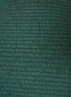 Bluse med struktur og b&oslash;lgede kanter, Gr&oslash;n, Packshot image number 2