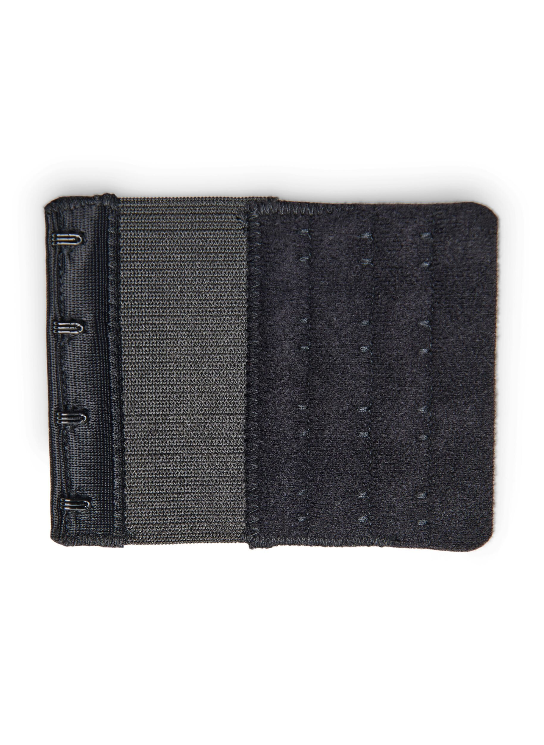 ZizziBh forl&aelig;nger med 6 h&aelig;gter, Sort, Packshot image number 0