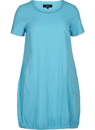 Kjole med lommer, River Blue, Packshot image number 0